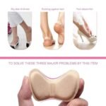 Anubhav Janni Shoes Heel Liner-Cream Extra Soft Pads Grips Liner Cushions Inserts for Loose Self-Adhesive Cushion Women and Men Prevent Blisters Cuts Slipping Pain Heels Liners (pack of 1) - Image 8