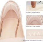 Anubhav Janni Shoes Heel Liner-Cream Extra Soft Pads Grips Liner Cushions Inserts for Loose Self-Adhesive Cushion Women and Men Prevent Blisters Cuts Slipping Pain Heels Liners (pack of 1) - Image 9