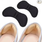 Anubhav Janni Shoes Heel Liner-Black Extra Soft Pads Grips Liner Cushions Inserts for Loose Self-Adhesive Cushion Women and Men Prevent Blisters Cuts Slipping Pain Heels Liners (pack of 1)