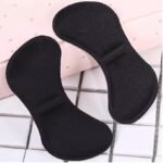 Anubhav Janni Shoes Heel Liner-Black Extra Soft Pads Grips Liner Cushions Inserts for Loose Self-Adhesive Cushion Women and Men Prevent Blisters Cuts Slipping Pain Heels Liners (pack of 1) - Image 4