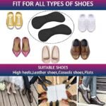 Anubhav Janni Shoes Heel Liner-Black Extra Soft Pads Grips Liner Cushions Inserts for Loose Self-Adhesive Cushion Women and Men Prevent Blisters Cuts Slipping Pain Heels Liners (pack of 1) - Image 7
