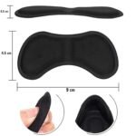Anubhav Janni Shoes Heel Liner-Black Extra Soft Pads Grips Liner Cushions Inserts for Loose Self-Adhesive Cushion Women and Men Prevent Blisters Cuts Slipping Pain Heels Liners (pack of 1) - Image 9