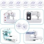 Anubhav Janni 25 Pcs Transparent Plastic Sewing Machine Bobbins with Storage Case Clear Bobbin Set for All Machines Tailoring Tools Organizer Box Easy Thread Identification   (pack of 1) - Image 8