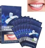 Anubhav Janni Teeth Strip Portable Dental Reduced Sensitivity White Strips Whitener for Removing Smoking Coffee Stain Effective Home Use Tooth Kit Gentle Sensitive Professional (pack of 1)