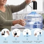 Anubhav Janni Electric Water Dispenser Pump Automatic Wireless Can for Bottle Stand Jar Home Office Camping Parties -Electric Oil with Tap Rechargeable Kitchen Portable  Low (pack of 1) - Image 3