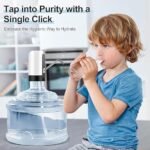 Anubhav Janni Electric Water Dispenser Pump Automatic Wireless Can for Bottle Stand Jar Home Office Camping Parties -Electric Oil with Tap Rechargeable Kitchen Portable  Low (pack of 1) - Image 4