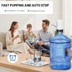 Anubhav Janni Electric Water Dispenser Pump Automatic Wireless Can for Bottle Stand Jar Home Office Camping Parties -Electric Oil with Tap Rechargeable Kitchen Portable  Low (pack of 1) - Image 5