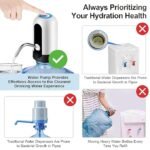 Anubhav Janni Electric Water Dispenser Pump Automatic Wireless Can for Bottle Stand Jar Home Office Camping Parties -Electric Oil with Tap Rechargeable Kitchen Portable  Low (pack of 1) - Image 7