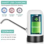 Anubhav Janni Electric Water Dispenser Pump Automatic Wireless Can for Bottle Stand Jar Home Office Camping Parties -Electric Oil with Tap Rechargeable Kitchen Portable  Low (pack of 1) - Image 8