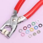 Anubhav Janni Grommet Setting Tool Mix Color Kit – Colorful Metal Snap Buttons with Grommet Setting Tool Mixed Color Press Stud for Sewing Crafting Repair  Full Mix Fastener (pack of 1) - Image 6
