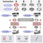 Anubhav Janni Grommet Setting Tool Silver Kit – Colorful Metal Snap Buttons with Grommet Setting Tool Silver Press Stud for Sewing Crafting Repair  Full Mix Fastener (pack of 1) - Image 5