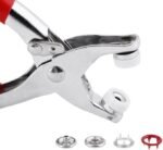 Anubhav Janni Grommet Setting Tool Silver Kit – Colorful Metal Snap Buttons with Grommet Setting Tool Silver Press Stud for Sewing Crafting Repair  Full Mix Fastener (pack of 1) - Image 8