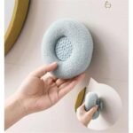 Anubhav Janni Round Loofah Scrubbing Brush Ultra Soft Bath Sponge Pouf Body Scrubber for Shower, Exfoliating Mesh with Suction Women and Kids Round Mesh Perfect Refreshing Cleansing (pack of 1) - Image 5