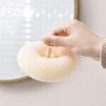 Anubhav Janni Round Loofah Scrubbing Brush Ultra Soft Bath Sponge Pouf Body Scrubber for Shower, Exfoliating Mesh with Suction Women and Kids Round Mesh Perfect Refreshing Cleansing (pack of 1) - Image 7