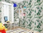 Anubhav Janni Green Leaf Wall Paper for Decor - 3D Sticker Bedroom Self Adhesive Peel Stick Wallpaper Walls Kitchen Oil Proof Waterproof self-Adhesive Stickers Anti-Mold Resistant (pack of 1) - Image 4