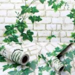 Anubhav Janni Green Leaf Wall Paper for Decor - 3D Sticker Bedroom Self Adhesive Peel Stick Wallpaper Walls Kitchen Oil Proof Waterproof self-Adhesive Stickers Anti-Mold Resistant (pack of 1) - Image 7