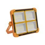 Anubhav Janni Solar Portable Light Flow Lite and LED Outdoor Work Security 4 Modes Camping Emergency Construction Site Garage Battery USB Rechargeable (pack of 1)