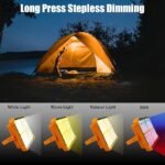 Anubhav Janni Solar Portable Light Flow Lite and LED Outdoor Work Security 4 Modes Camping Emergency Construction Site Garage Battery USB Rechargeable (pack of 1) - Image 7