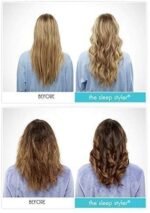 Anubhav Janni Heatless Hair Curler Satin Curling Rods Hook Women Soft Sleep in Rollers Natural Blowout Curls Rod Headband Overnight Curls Fabric Waves Long Medium Curler Flexible Hook (Set Of 3) - Image 5