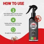 Anubhav Janni Spider Repellent Spray Natural Vegan Eco-Friendly Herbal and Chemical free Baby Pet safe Chemical-Free Safe Certified Friendly indoor outdoor herbal (pack of 1) - Image 3