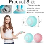Anubhav Janni Cat Teaser Ball Smart Toy Ball Interactive Rechargeable Rotating Automatic Obstacle Avoiding Chasing Light Avoiding Self Rotating Electronic Rechargeable Rolling (Pack Of 1 Pcs) - Image 3