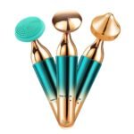 Anubhav Janni 3 In 1 Premium Kdk Massager Electric Facial And Neck Anti Wrinkle Anti Aging Device Vibration Massage Modes Face Slimming Sculpting Uplifting Skin Firming Tightening (Set Of 3 Pcs)
