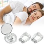 Anubhav Janni Nose Clip Anti Snoring Device For Men And Women Silicone Magnetic Snore Free Magnet Reusable Snore Clip Silicone Better Sleep Strips Breathing Devices Women Clip (Set Of 4 Pcs)