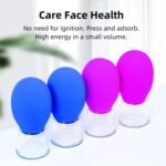 Anubhav Janni Facial Suction Cup Cupping Professional Massager Silicone Vacuum Face Massage Cups Anti Cellulite Lymphatic Therapy Sets Wrinkle Instantly Ageless Skin Eyes (Pack Of 3 Pcs) - Image 5