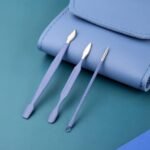 Anubhav Janni 16 In 1 Manicure Kit Blue Nail Clippers Tools Set in Professional Pedicure Women Men Stainless Steel Grooming Travel Case Kits set Care Set Cutter Scissors Luxury (Pack Of 1 Pcs) - Image 7