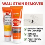 Anubhav Janni Orange Tube Wall Stain Remover Cream Multipurpose Cleaner For Marks Kids Drawing Scratches Stains Easy Cleaning Solution Home Office Walls Marker Crayon (Pack Of 1 Pcs) - Image 7