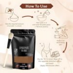 Anubhav Janni Chocolate Facial Wax Powder Shave Flour Alternative Gentle Skin Formula Long Lasting Polish Exterior Suitable Sensitive Areas Ideal Face Hair Removal Powder (Pack Of 1 Pcs) - Image 4