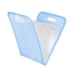Anubhav Janni A4 Vertical File Folder Pocket Paper Expandable Accordion Document Organizer for Office School Hospital file Bank Home Use Durable Storage Bag Students Professionals (pack of 1)