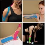 Anubhav Janni Kinesiology Blue Tape for Physiotherapy Sports Injury Pain Relief Muscle Shoulder Wings Arms Ankle Athletic All Body Exercise Support Professional Tape Blue 5M x 5CM Roll (pack of 1) - Image 5