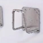 Anubhav Janni Sink Sponge Holder for Kitchen Sink Stainless Steel Scrubber Hanger Caddy Accessories Storage Rack Stand Scratch Scrub Dish cloth Dishrag Wool Exfoliate (pack of 1) - Image 6