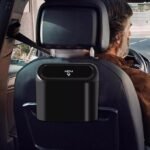 Anubhav Janni Car Dustbin with Lid and Bags - Leakproof Mini Garbage Organizer Capacity Small Accessories Dustbin Organizer Container for Office Home car mini car dustbin accessories (pack of 1) - Image 7