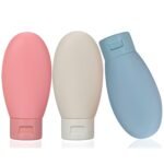 Anubhav Janni Travel shampoo bottle  Mini Empty Plastic And Conditioner With Storage Bag Toiletries  Toiletry Containers  Essentials  Kit Transparent Carry (Multicolor)(pack of 3)