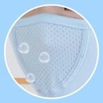 Anubhav Janni New Women Cap With Mask Summer Protection Sun Hat Outdoor Cycling UV Face Cover Scarf Foldable Innovative Cum Masks Silky Cooling Visor for Bike with For Block (pack of 1) - Image 9