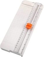 Anubhav Janni A4 Paper Cutter Portable Guillotine Trimmer Plastic Cut Precision Photo Scrapbooking Tools Cutting Machine Office School Supplies Sliding Ruler (pack of 1) - Image 5