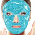 Anubhav Janni Face Cooling Mask Gel Sleeping Eye Cold Ice Pack Reusable Beads Hot for Puffy Dark Circles Stress Headache Relief Skin Care Women Men Reduce Puff Heat Compress (pack of 1)