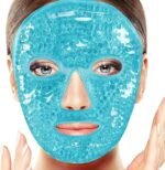 Anubhav Janni Face Cooling Mask Gel Sleeping Eye Cold Ice Pack Reusable Beads Hot for Puffy Dark Circles Stress Headache Relief Skin Care Women Men Reduce Puff Heat Compress (pack of 1)