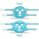 Anubhav Janni Face Cooling Mask Gel Sleeping Eye Cold Ice Pack Reusable Beads Hot for Puffy Dark Circles Stress Headache Relief Skin Care Women Men Reduce Puff Heat Compress (pack of 1) - Image 6