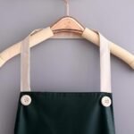 Anubhav Janni Kitchen Apron Green Waterproof Oil-Resistant Bib with Adjustable Neck Strap Pockets Unisex Cooking Baking BBQ for Men Women For Wear Dishwashing Dress Design (pack of 1) - Image 7