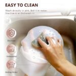Anubhav Janni Silicone Atta Maker Bag Flour Mixing Kneading Bag Suitable for Bread Pastry Pizza Silicon Dough Preservation Magic Mixer Tortilla Flour-Mixing Best Non-Toxic Multifunctional Cook Tool (pack of 1) - Image 7