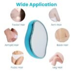 Anubhav Janni Crystal Hair Remover For Women Men Reusable Device Magic Painless Exfoliation Removal Tool Men Stone Smooth Skin Stone Count Eraser Men Washable Epilator Arms Legs (Pack Of 1 Pcs) - Image 5