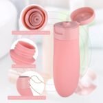 Anubhav Janni Travel Bottle Set Bottles for Toiletries Refillable Plastic Containers Dispenser Lid Small Leak Proof Empty Squeeze Kit Toiletries Bag Refillable Lotion Shampoo (Set Of 11 Pcs) - Image 9