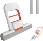 Anubhav Janni New Mini Mop Self-Squeeze Desktop Mop for Small Spaces Wet Dry Portable Cleaning Tool Kitchen Countertops Bathroom Sink Glass Car RV Dorm Room Mini mini mop Use (pack of 1)