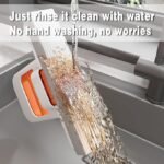 Anubhav Janni New Mini Mop Self-Squeeze Desktop Mop for Small Spaces Wet Dry Portable Cleaning Tool Kitchen Countertops Bathroom Sink Glass Car RV Dorm Room Mini mini mop Use (pack of 1) - Image 2