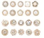 Anubhav Janni 50 Pcs Brooch Buttons Pins Mini Safety Shirt for Saree Dress Blouse and Button Removable No-Sew Cardigan Covers Ideal Sarees Dresses Hats Quick Styling Fixes (pack of 1) - Image 3
