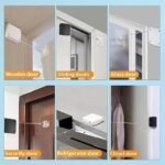Anubhav Janni Mini Door Closer Automatic Sensor Door Closer Multifunctional Auto Residential Commercial Use ABS Steel  Finish Black Automatic Closer Mini Adjustable Hydraulic Self (pack of 1) - Image 6