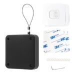 Anubhav Janni Mini Door Closer Automatic Sensor Door Closer Multifunctional Auto Residential Commercial Use ABS Steel  Finish Black Automatic Closer Mini Adjustable Hydraulic Self (pack of 1) - Image 7